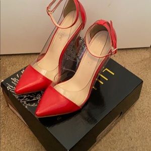 Clear the Way Red Heels